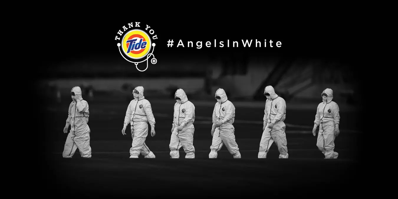 Angels in white photo